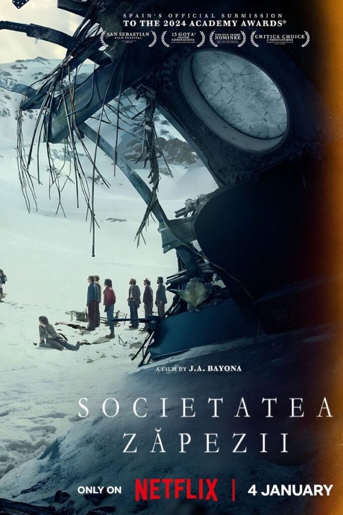 Societatea zăpezii (2023), unul dintre filmele de top ale ultimilor ani