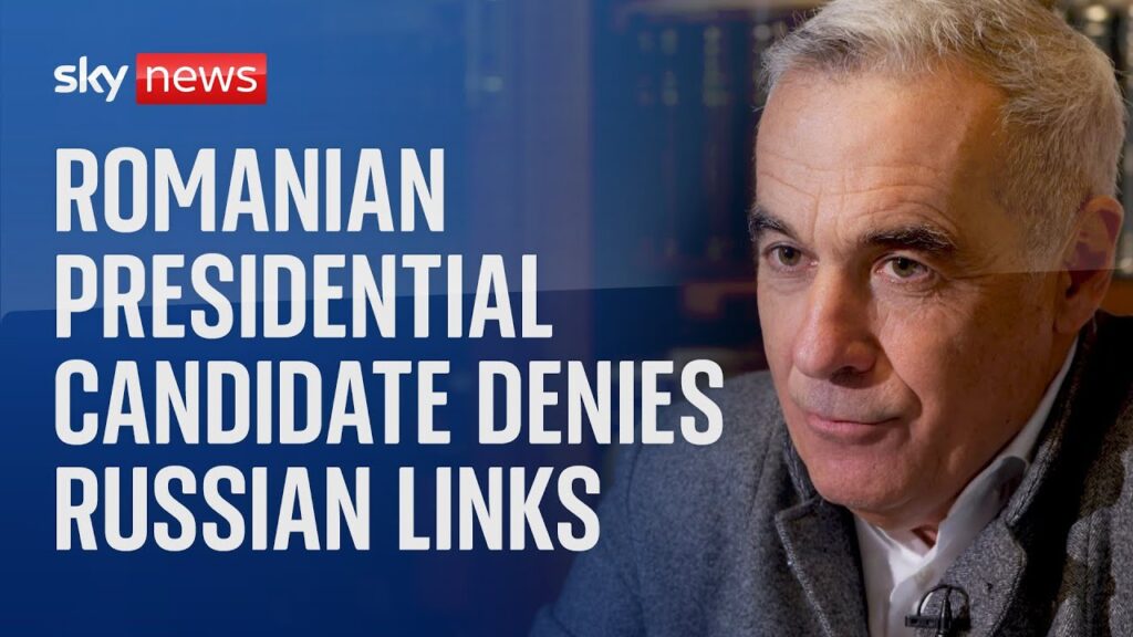 (VIDEO) Într-un interviu pentru Sky News, Călin Georgescu spune că nu există COVID și că nu folosește TikTok
