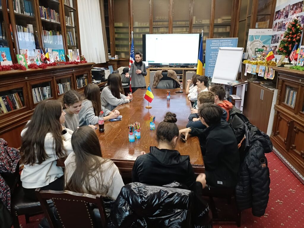 Ateliere de Media Literacy, la Biblioteca Aman