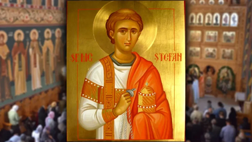 Pe 27 decembrie, Biserica Ortodoxă îl prăznuieşte pe Sfântul Ştefan