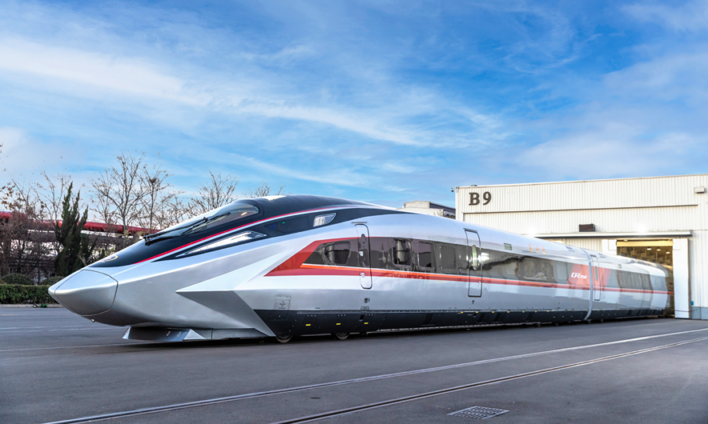 China a prezentat prototipul celui mai rapid tren din lume