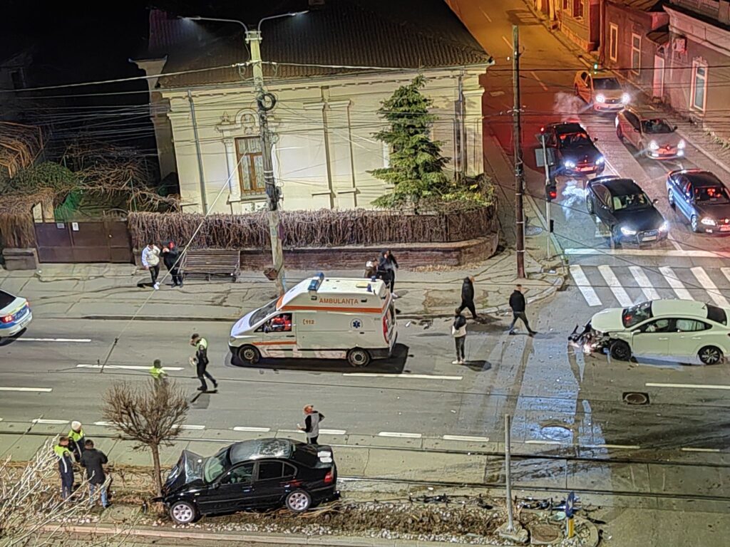 Accident cu un rănit pe Bulevardul Nicolae Titulescu din Craiova