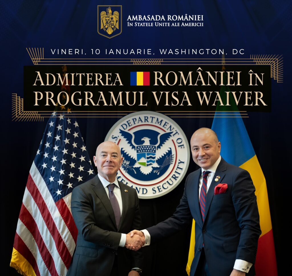 Românii vor călători fără vize în SUA