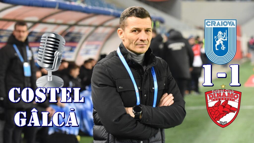 Costel Gâlcă, după meciul cu Dinamo: “Trebuia să fie 3-1, 4-1 cel puţin!”