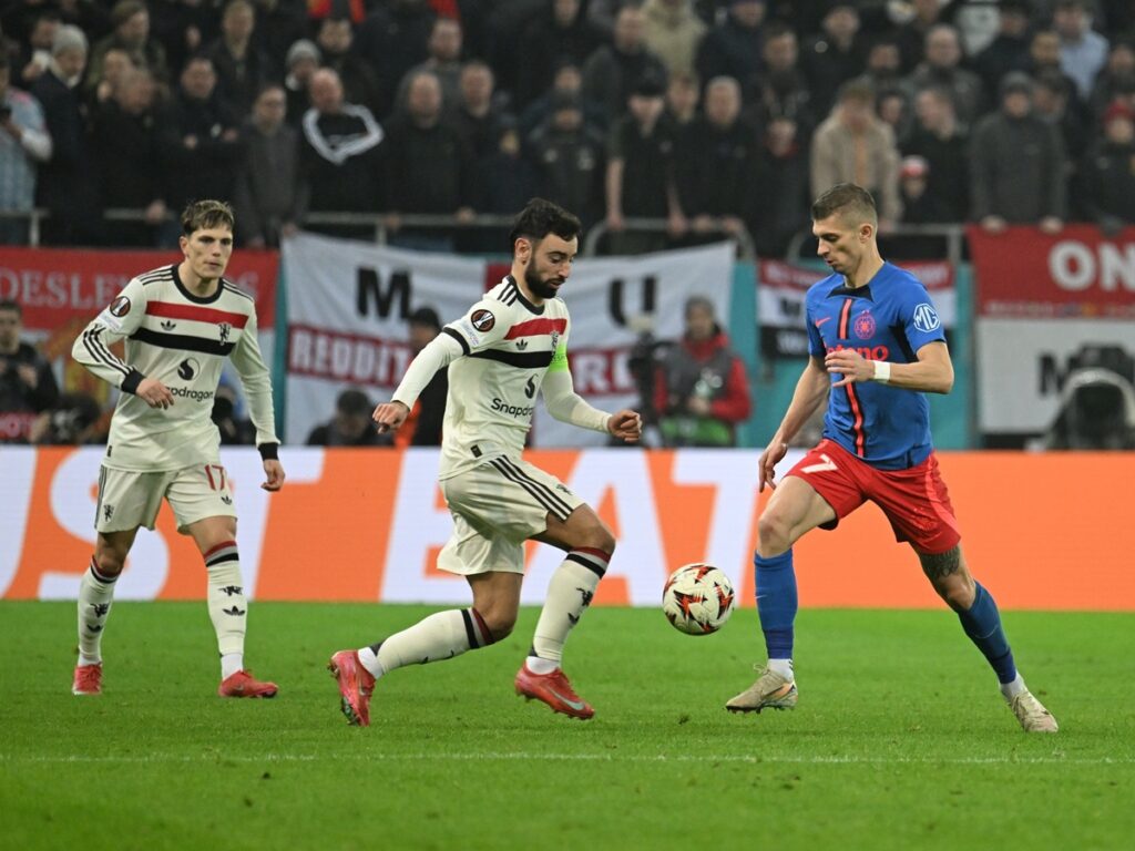 Europa League / FCSB, trimisă în play-off de Manchester United