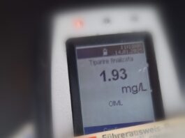 Cetățean sârb cu alcoolemie de 1,93 mg/l, depistat la volanul unei mașini în Rânca