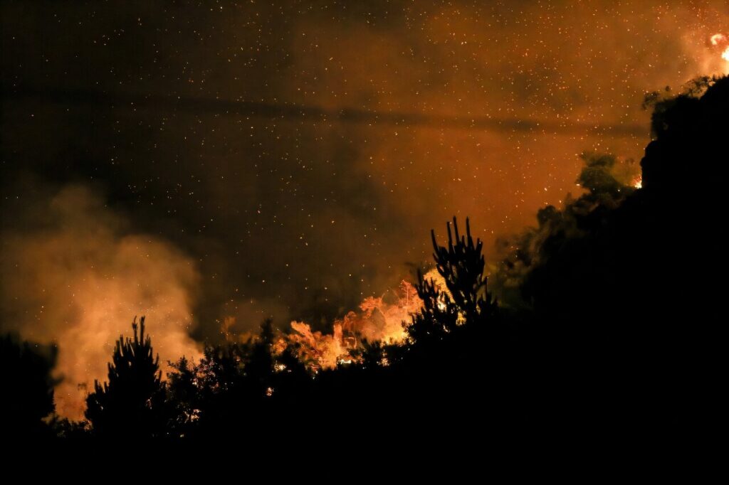 Sute de case au fost evacuate în urma răspândirii incendiilor în Patagonia