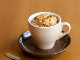 Prăjitură în cană - Mug Cake