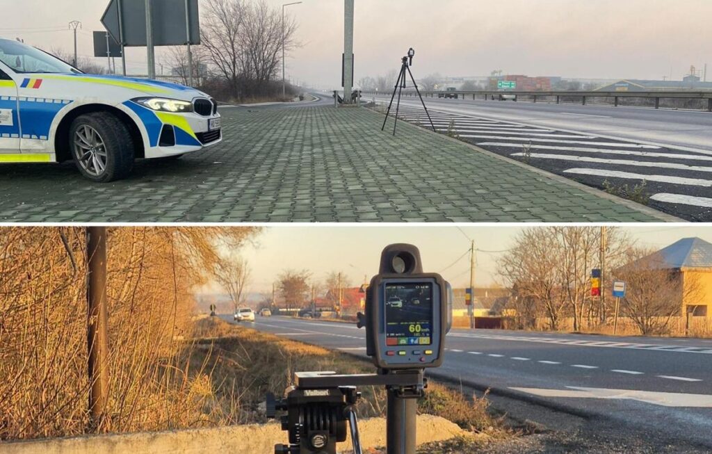 Primul șofer amendat prin intermediul unui radar fix 