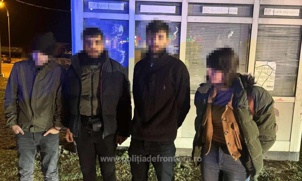 Cinci migranți depistați de polițiștii de frontieră din Giurgiu