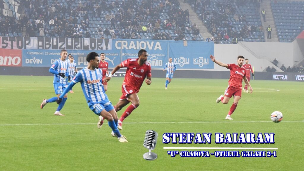 Ștefan Baiaram, după „U” Craiova – Oțelul 2-1: „Puteam câştiga mult mai clar”