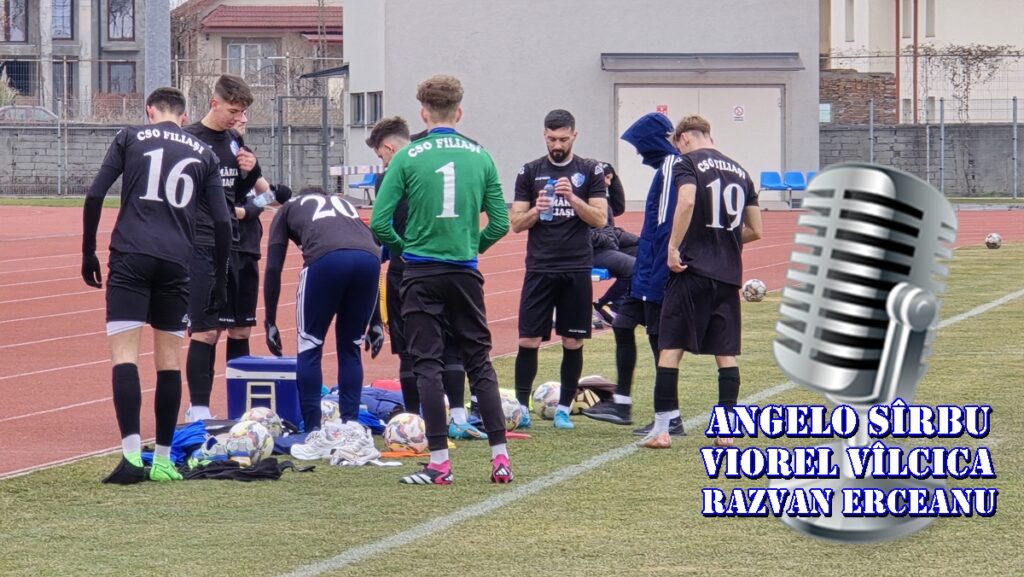 Jucătorii echipei ACSO Filiaşi privesc cu optimism spre meciurile oficiale