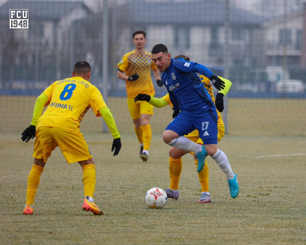 Amical / FCU a remizat cu CS Afumaţi. Nume nou sub comanda lui Vali David