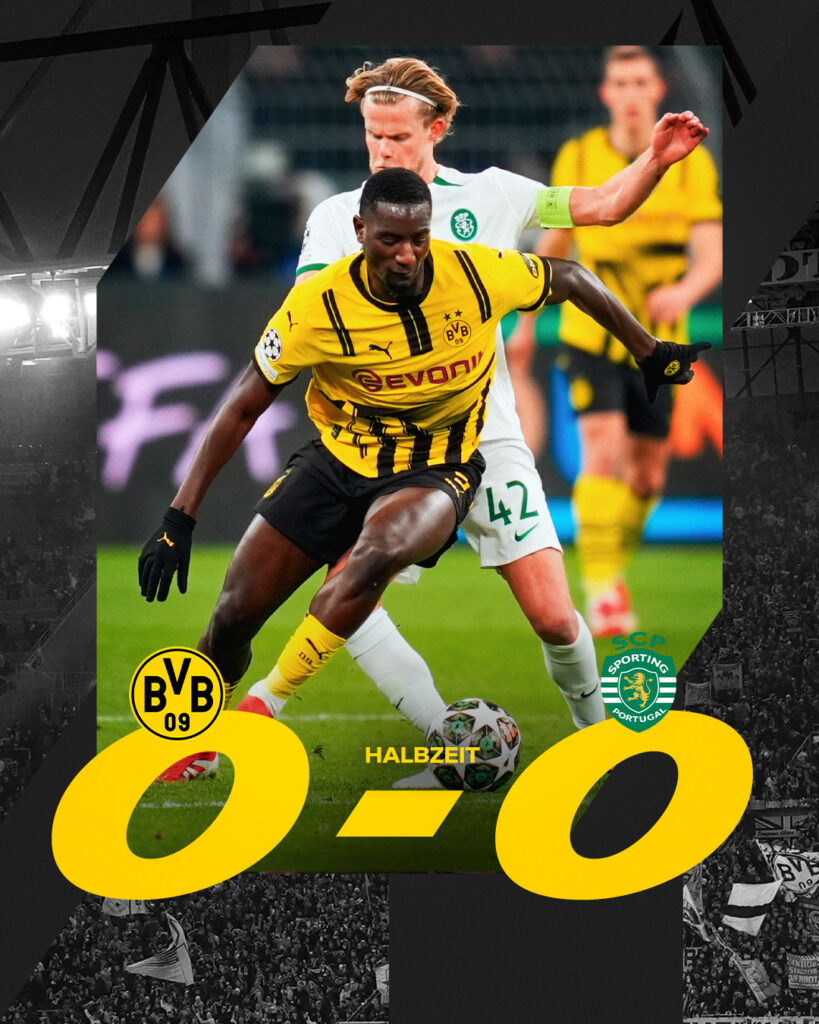 Liga Campionilor | Dortmund, calificată în optimi după 0-0 cu Sporting