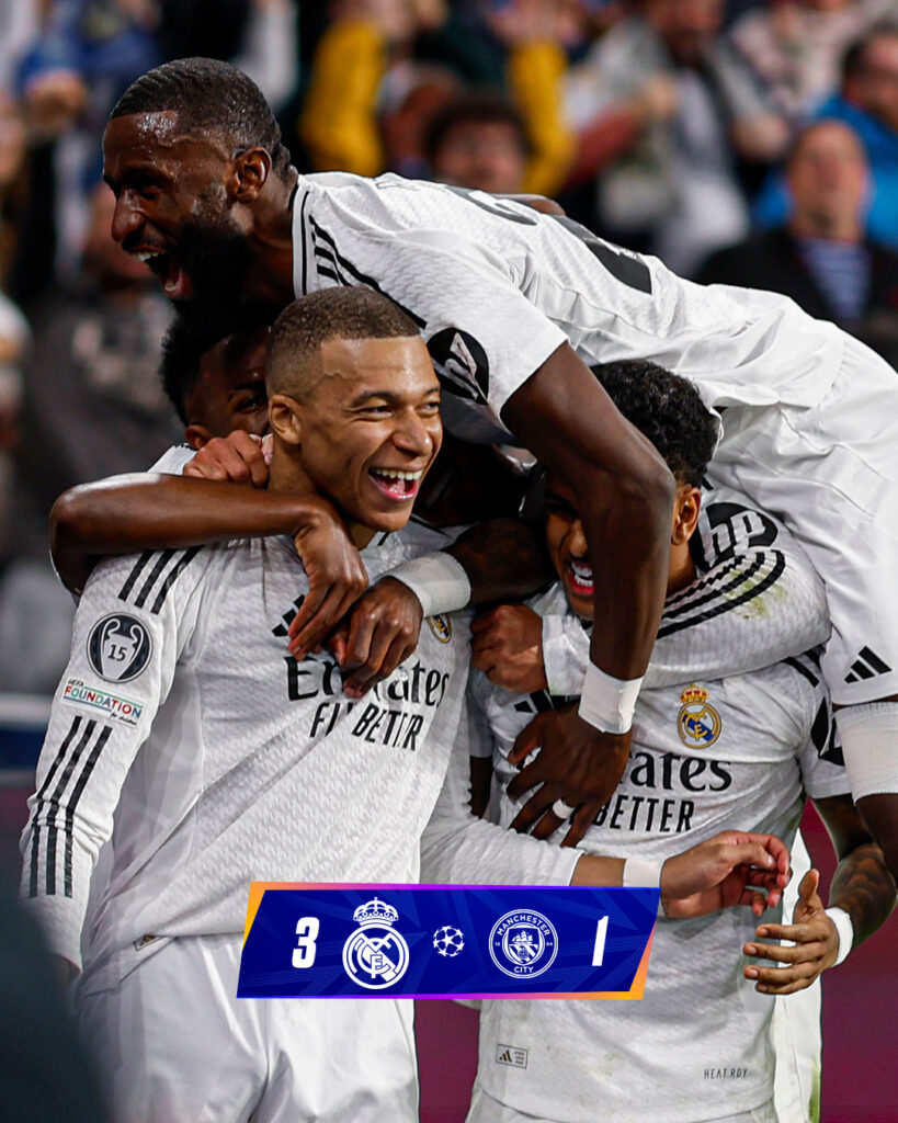 Liga Campionilor | Real Madrid a dat-o la o parte pe City și s-a calificat în optimi