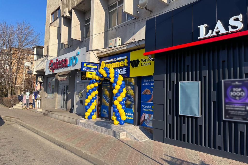 BSG Amanet & Exchange – Firma NR.1 de Amanet și Schimb Valutar din România*, deschide prima agenție în Craiova