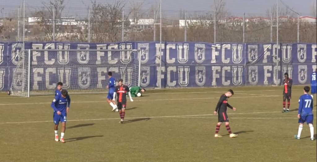 FCU Craiova a câștigat la pas amicalul cu Minerul Lupeni
