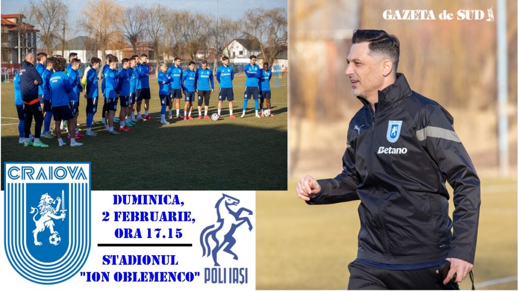 “U” Craiova – Poli Iaşi / Fără jumătăţi, doar victorie şi joc bun!