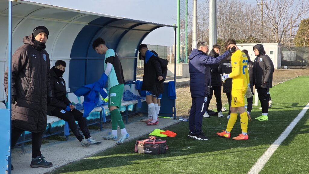 Juniorii Craiovei au meciuri tari în Cupa Elitelor