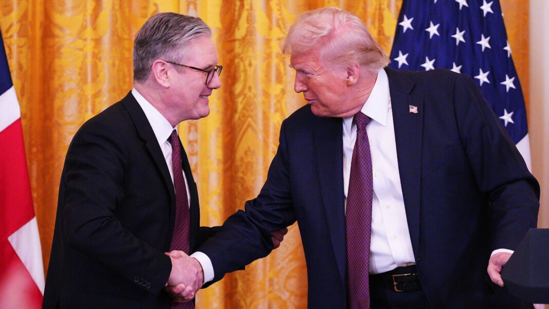 Președintele american Donald Trump întâlnire cu premierul britanic Keir Starmer
