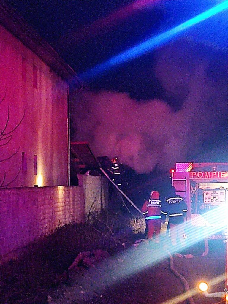 Mehedinți: Incendiu izbucnit la o anexă gospodărească în Schela Cladovei