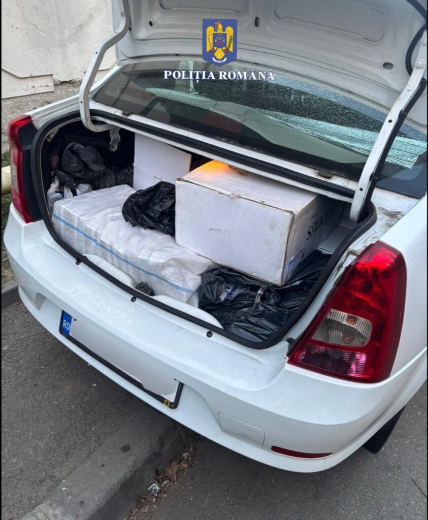 Craiova: Reținut după ce a fost prins cu țigări de contrabandă