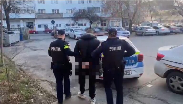 (VIDEO) Craiovean cercetat pentru furt, reținut