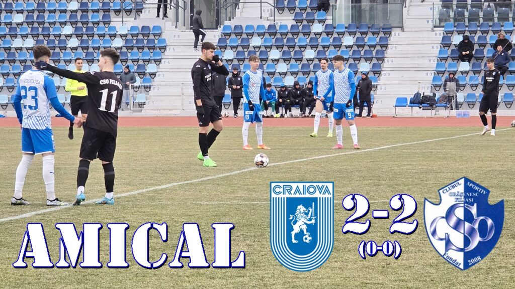Universitatea Craiova (LT) şi ACSO Filiaşi au remizat în cel de-al doilea amical