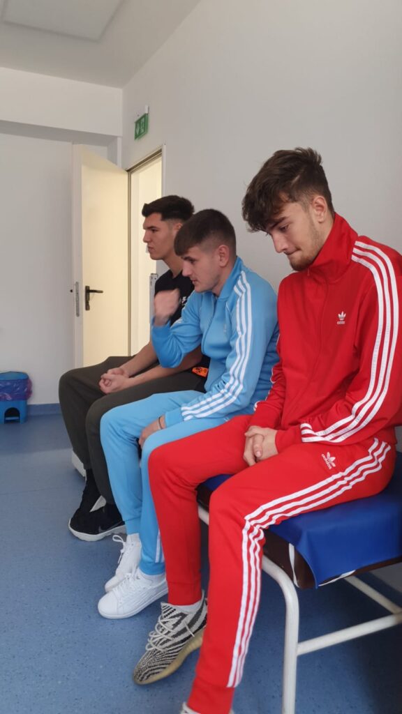 Jucătorii echipei ACSO Filiași au trecut pe la medici