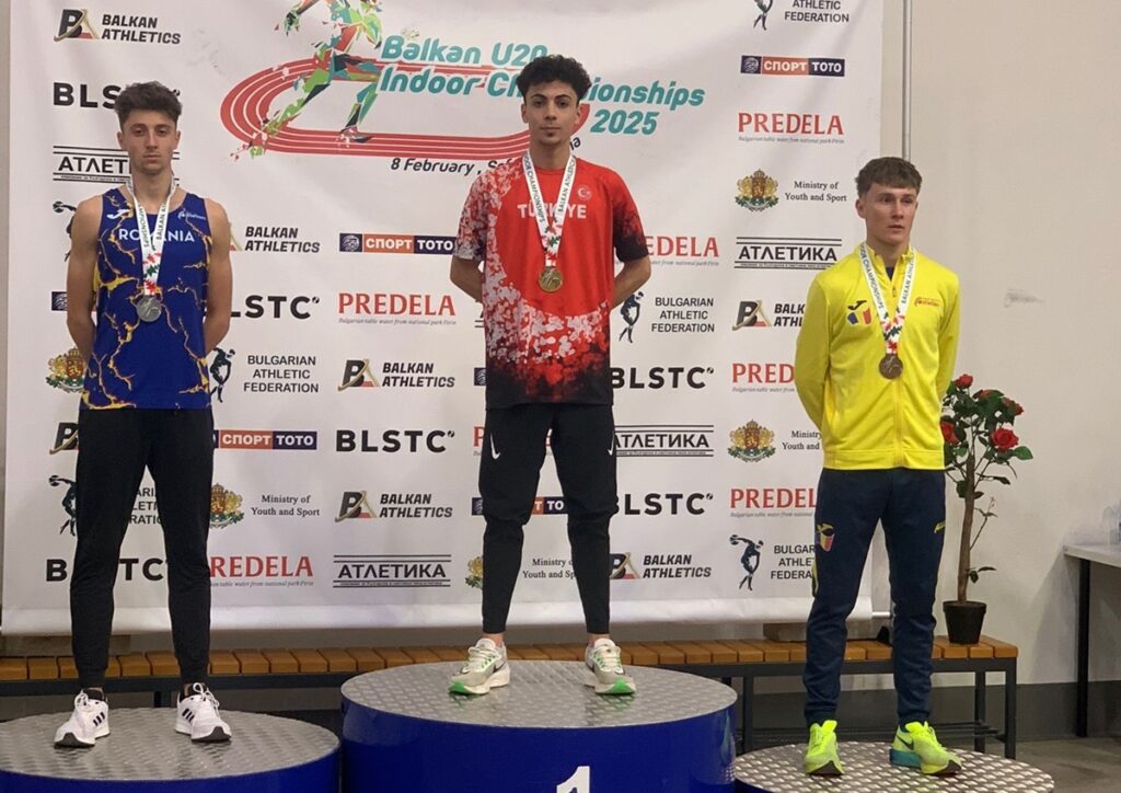 Atletism / Un craiovean a impresionat la Sofia! Constantin Deaconescu e vicecampion balcanic la 1.500 m