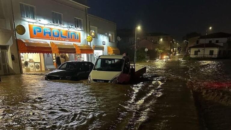 Inundații puternice pe insula Elba