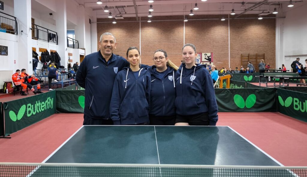 Tenis de masă / Un pas până la promovare! CSU Craiova a câştigat tot în Divizia B Feminin