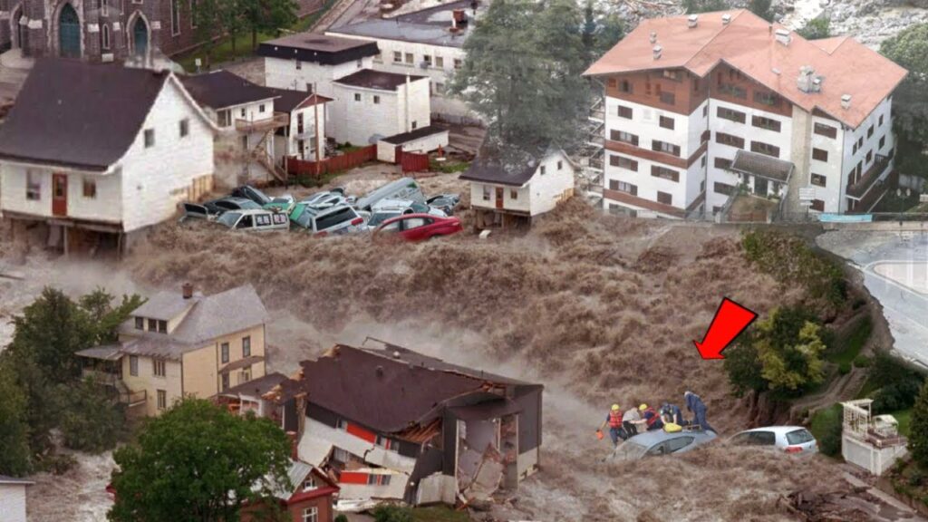 (VIDEO) Sicilia, lovită de ploi torenţiale care au dus la alunecări de teren şi inundaţii