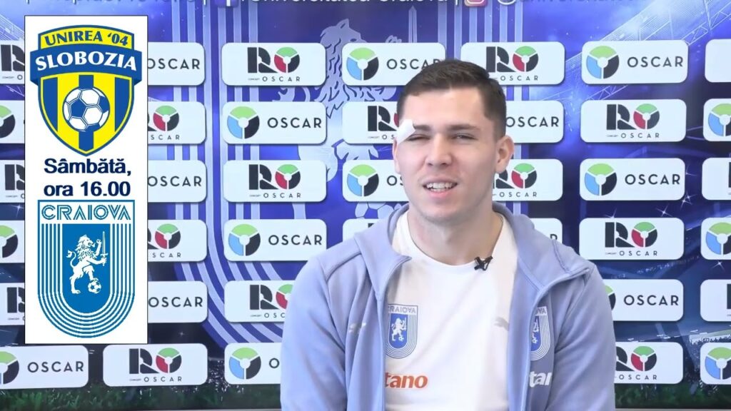 Unirea Slobozia – “U” Craiova / Carlos Mora: “Trebuie să reuşim”