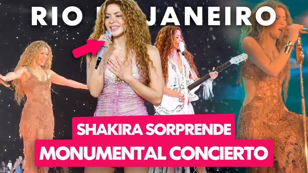 Shakira şi-a început primul turneu mondial după şapte ani la Rio de Janeiro