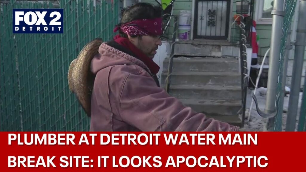 (VIDEO) Imagini apocaliptice în Detroit. O conductă de apă s-a spart