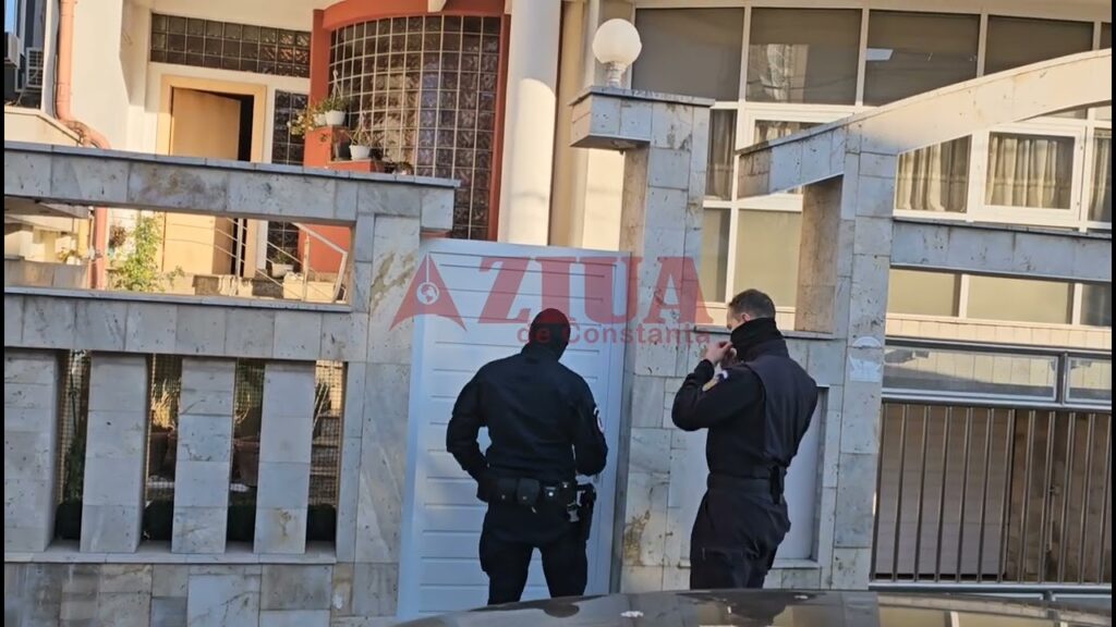 (VIDEO) Percheziții în Portul Constanța într-un dosar de corupție