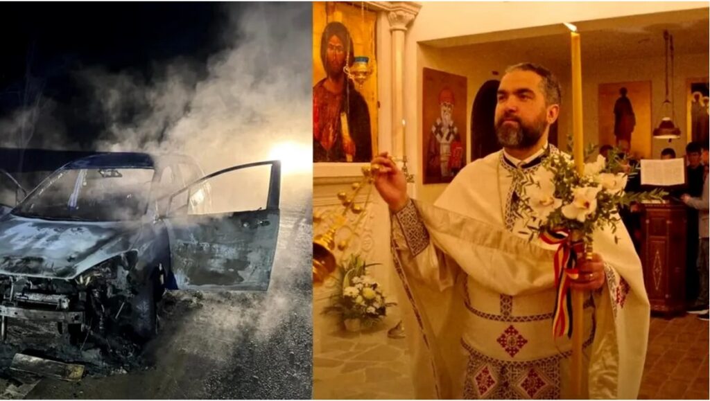 Preotul Ciprian Mega, suspendat de BOR după ce a fost acuzat că ar avea legături cu Rusia, reținut