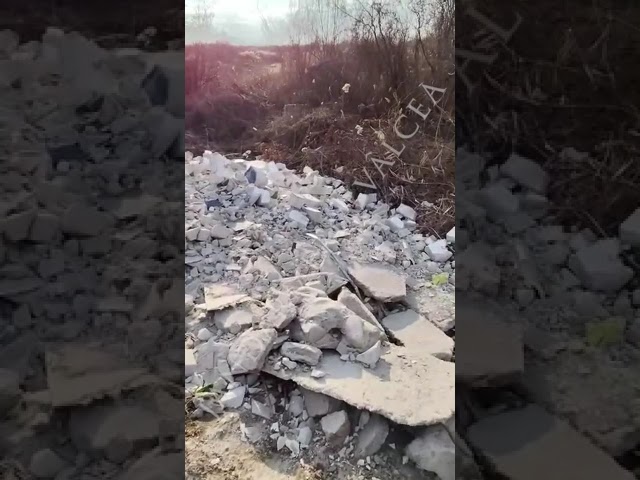 (VIDEO) Vâlcea: Prinși când aruncau deșeuri din construcții în albia unui râu