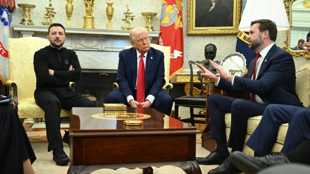 ensiune maximă în Biroul Oval. Trump și JD Vance se ceartă cu Zelenski. 