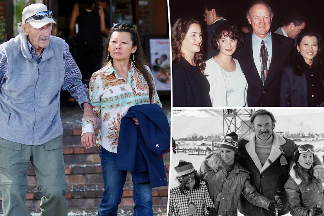 Gene Hackman şi familia sa