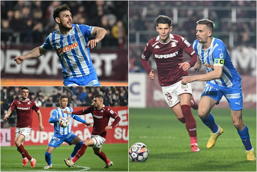 Rapid – “U” Craiova 1-2 / Anzor şi Mitriţă au trimis punctele în Bănie