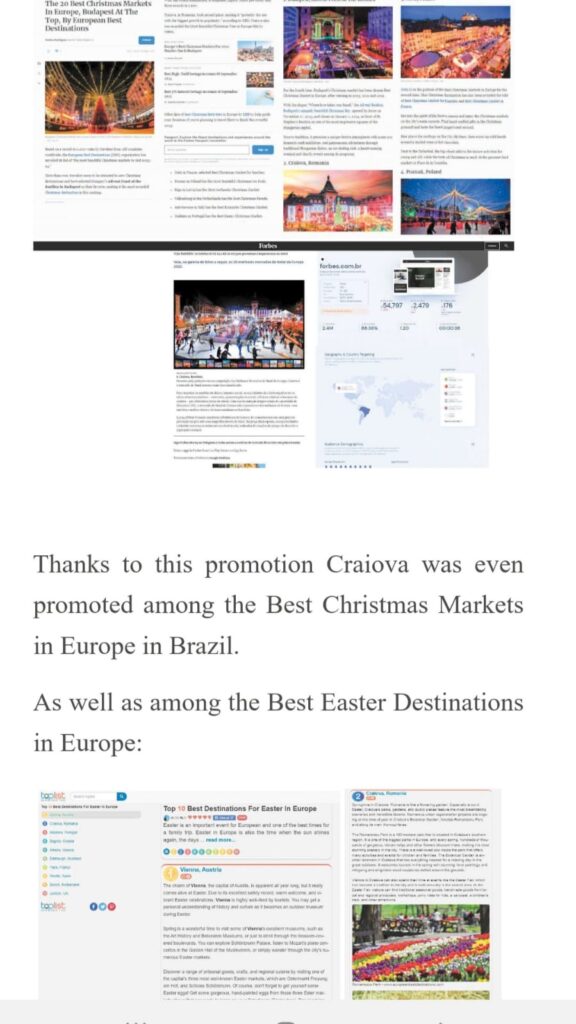 Reclama, sufletul promovării şi moartea bugetului. IntenCity promovat prin European Best Destinations
