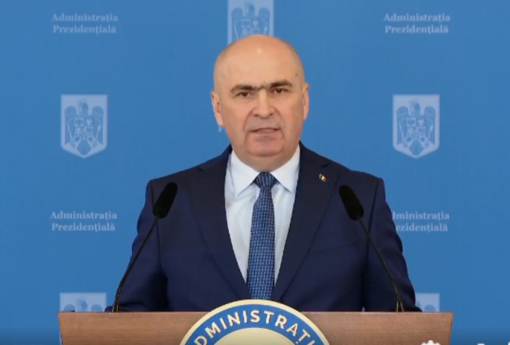 Ilie Bolojan retrimite în Parlament o lege-cheie pentru reforma Guvernului