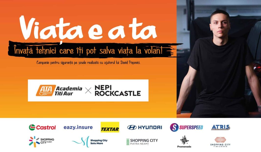 Academia Titi Aur ajunge la Promenada Craiova. Cursuri de conducere defensivă și evenimente speciale toată luna martie