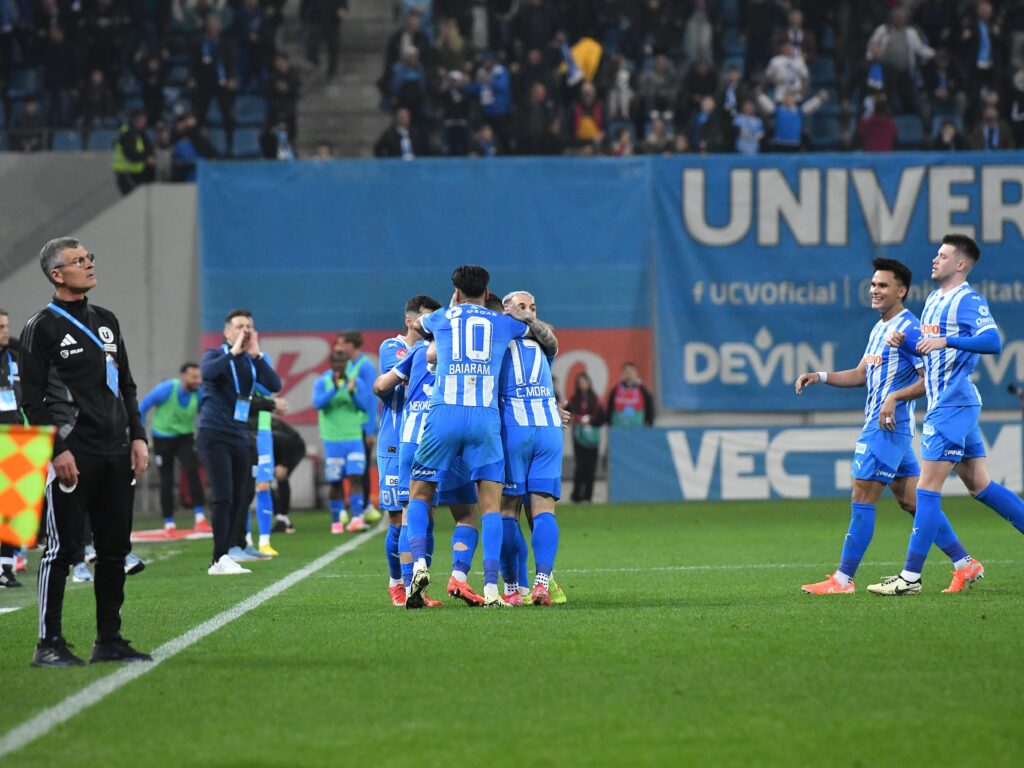 „U” Craiova – U Cluj 3-0 / Prima bătălie din play-off, onorată cu succes