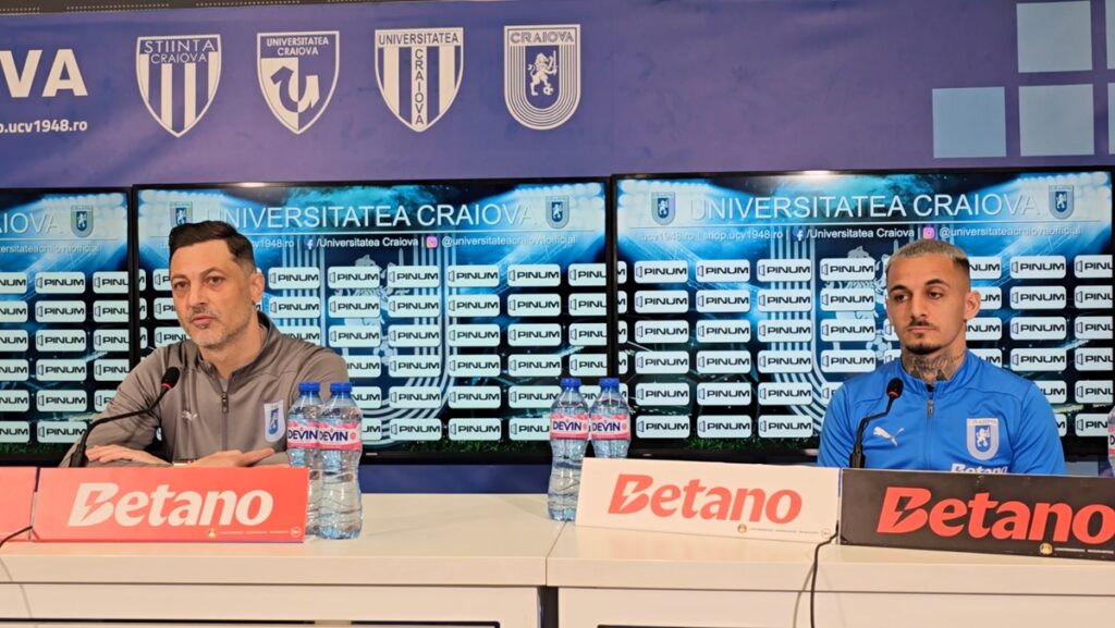Mirel Rădoi şi Alex Mitriţă au prefaţat meciul „U” Craiova – U Cluj