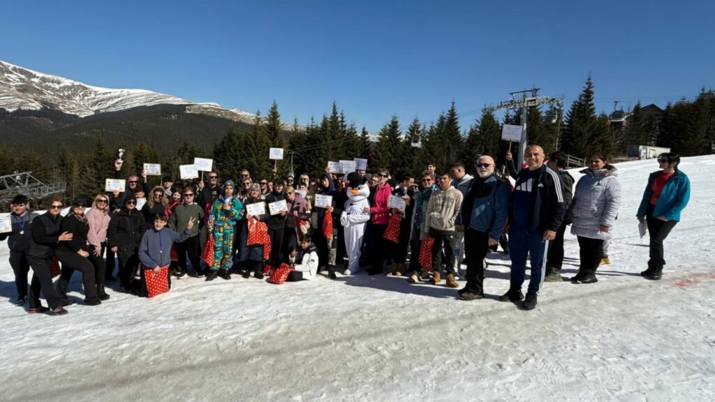 Gorj: La Rânca a avut loc Olimpiada jocurilor de iarnă pentru elevi cu dizabilități