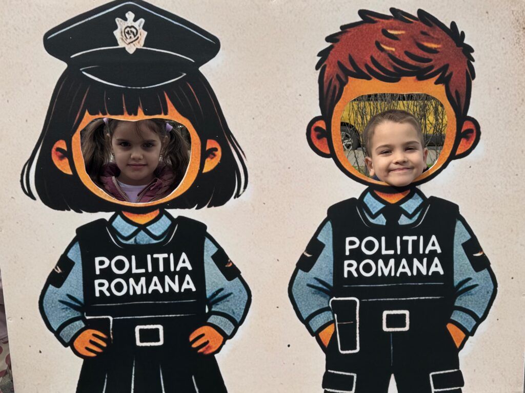 400 de preșcolari și școlari s-au familiarizt cu meseria de polițist. A fost Ziua Porților deschise la IPJ Olt