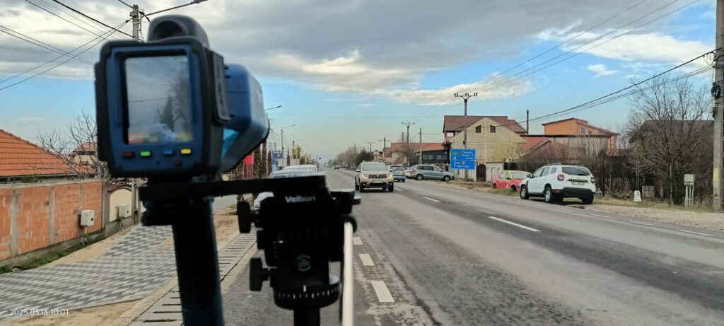 Mehedinți: Polițiștii acționează cu sistemul radar E-sigur